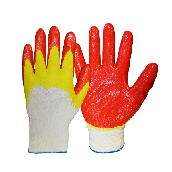 코팅장갑 이중황 코팅장갑 /