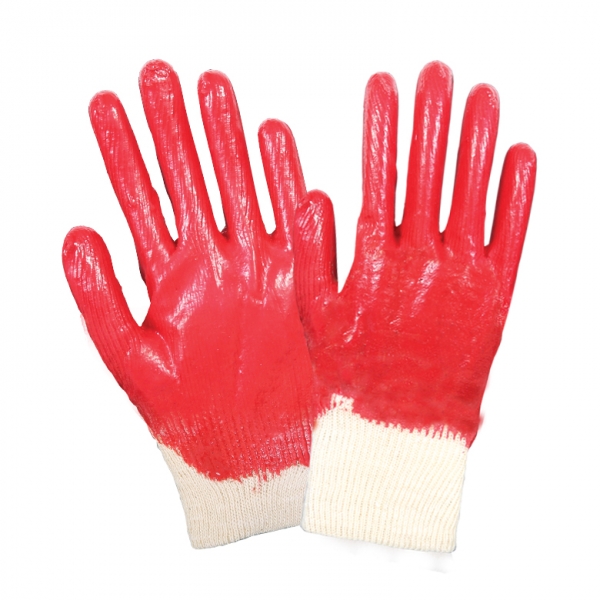 완전코팅장갑(VNM) 돌고래 / 적색 (시보리)